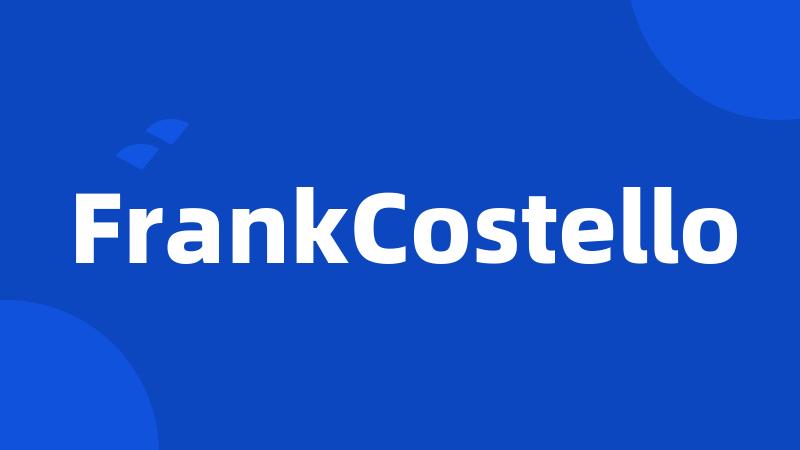 FrankCostello