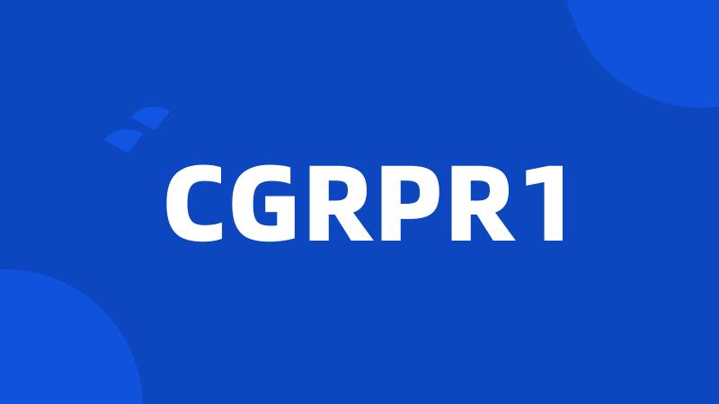 CGRPR1