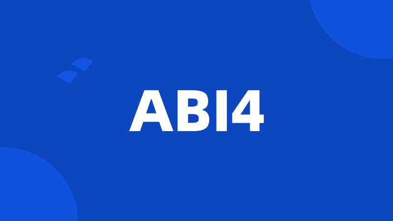 ABI4