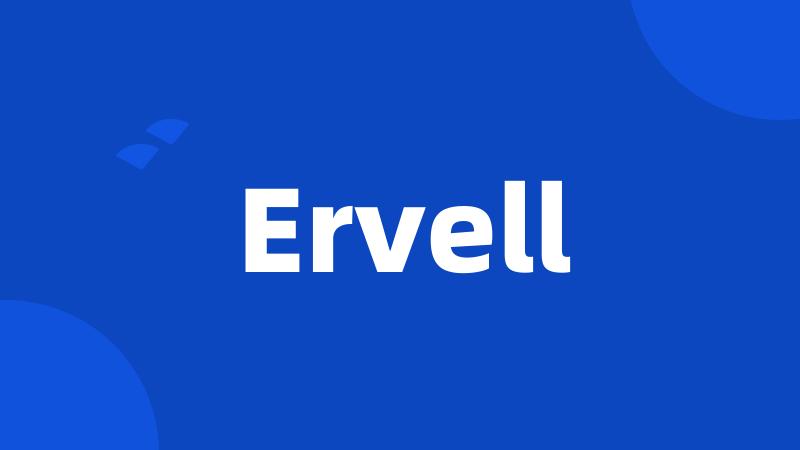 Ervell