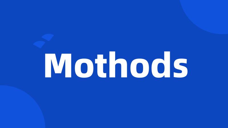 Mothods