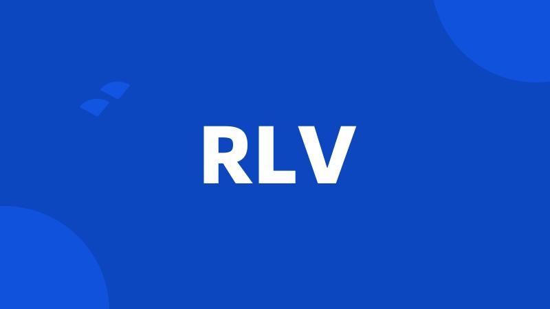 RLV