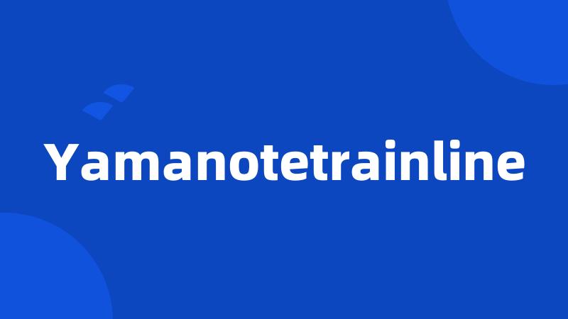 Yamanotetrainline