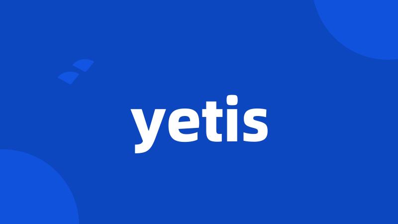 yetis