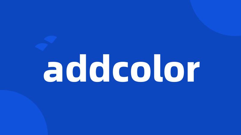 addcolor