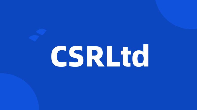 CSRLtd