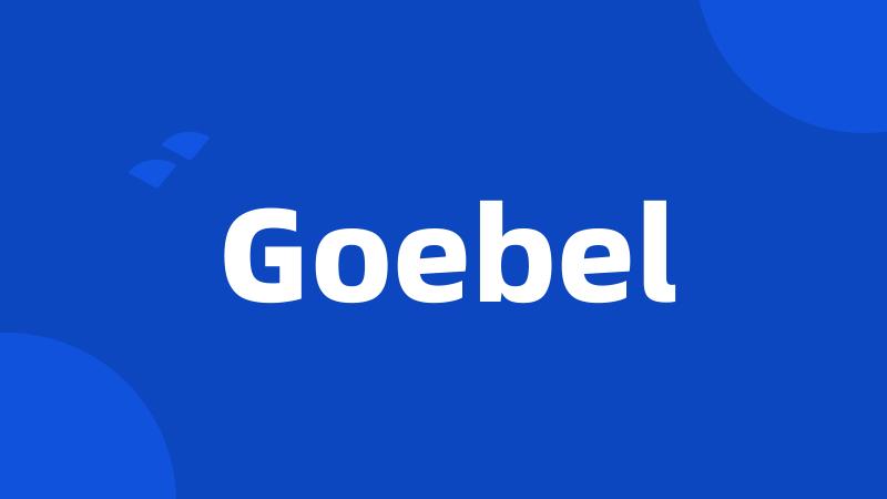 Goebel