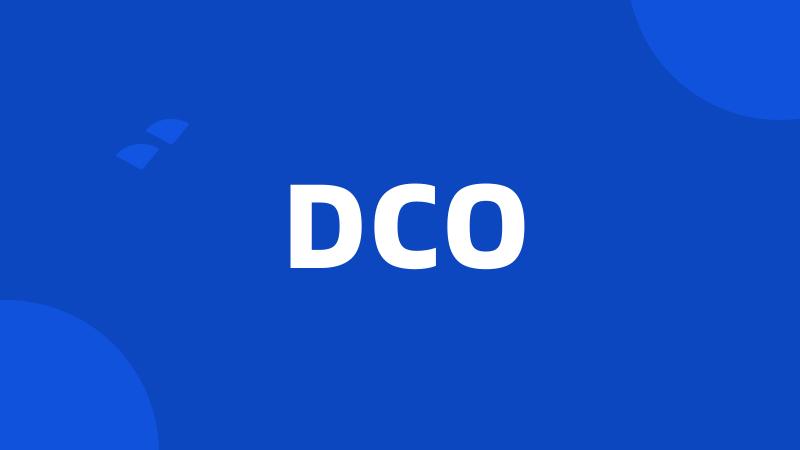 DCO