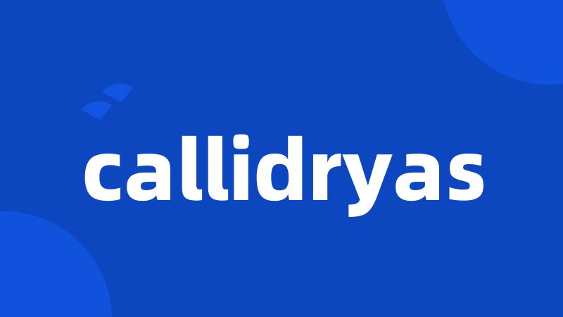 callidryas