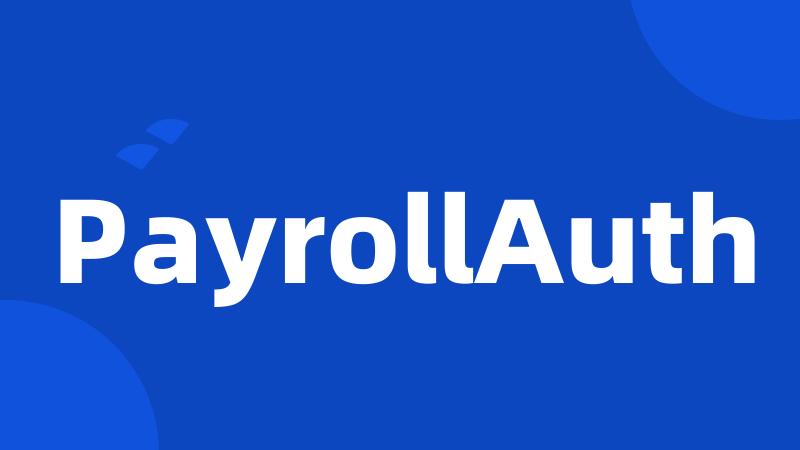 PayrollAuth