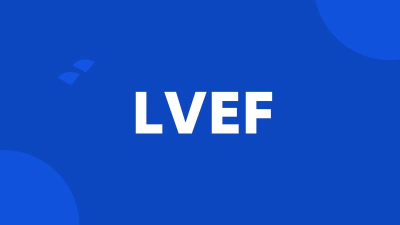 LVEF