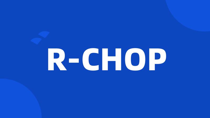 R-CHOP