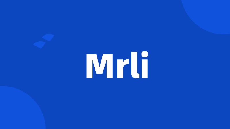 Mrli