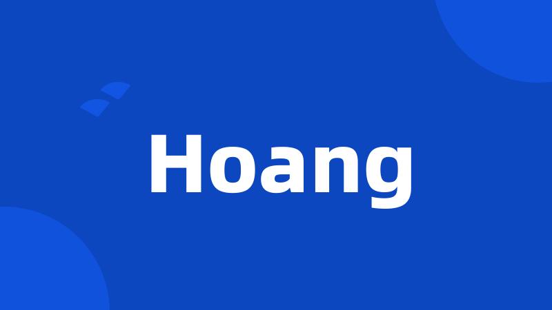 Hoang