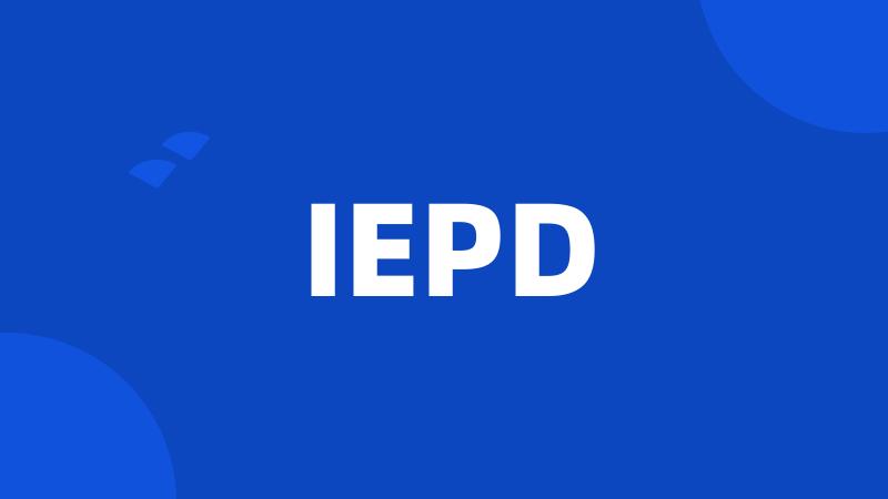 IEPD