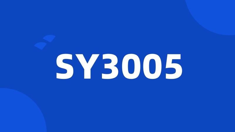 SY3005