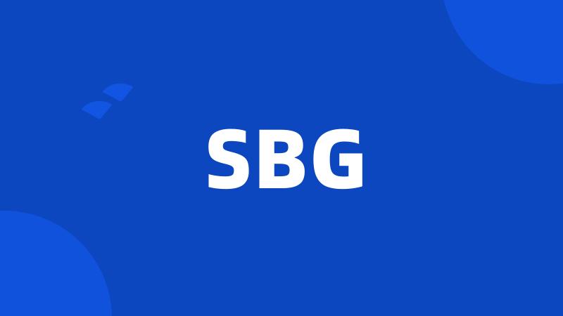 SBG