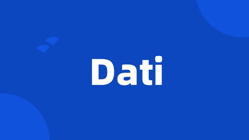 Dati