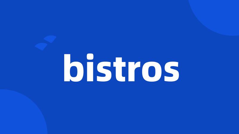 bistros