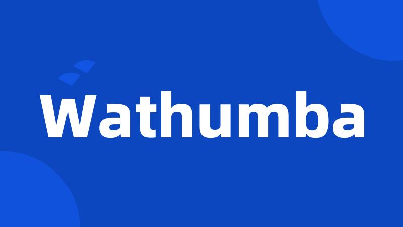 Wathumba