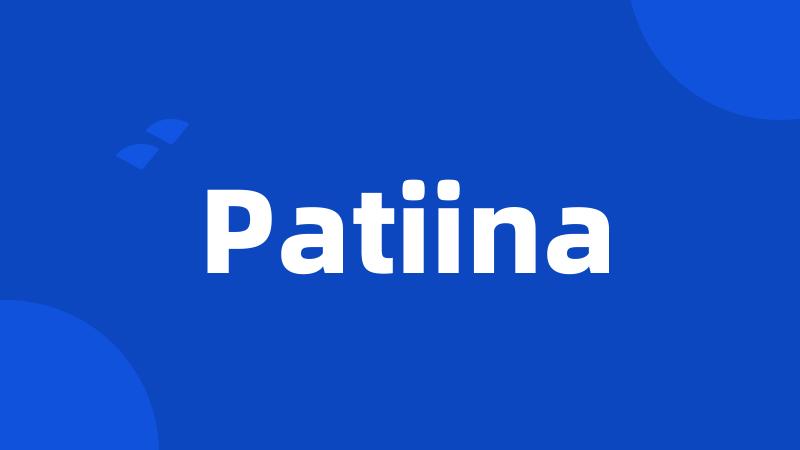 Patiina