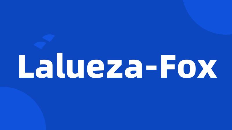 Lalueza-Fox