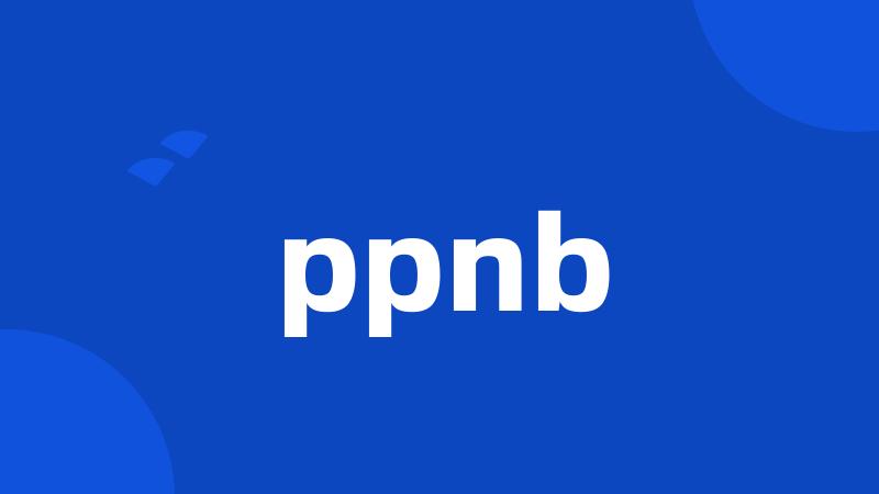 ppnb