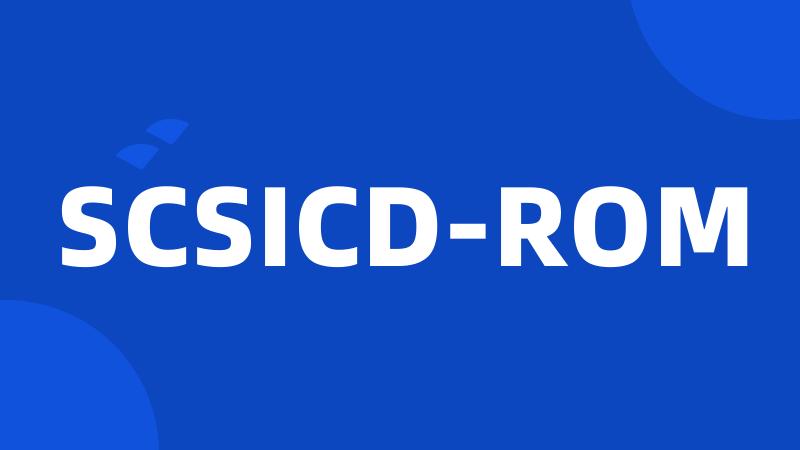 SCSICD-ROM