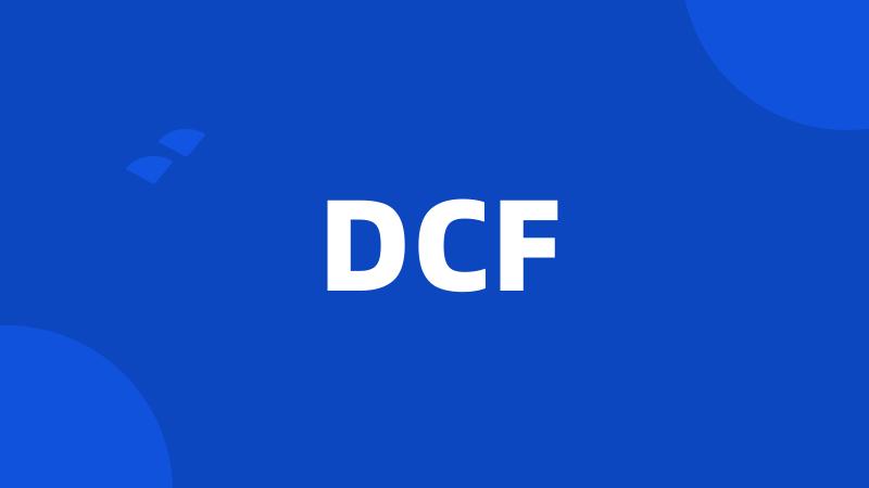 DCF