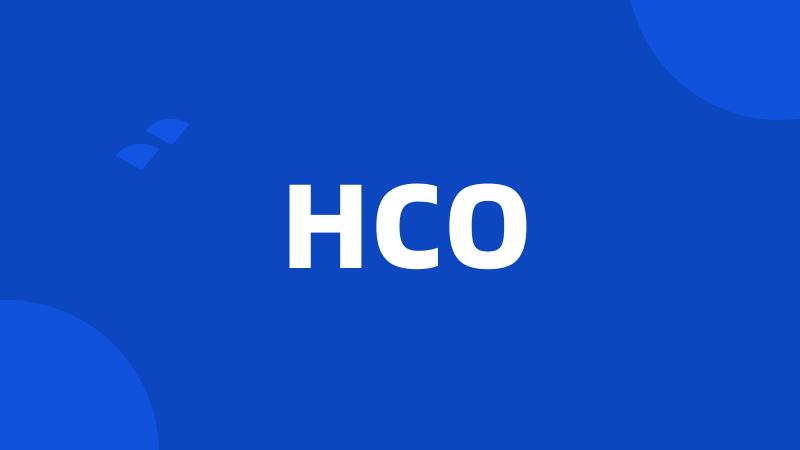 HCO