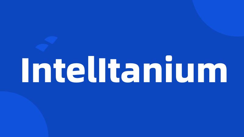 IntelItanium