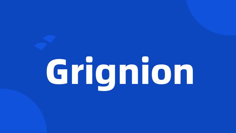 Grignion