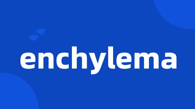 enchylema