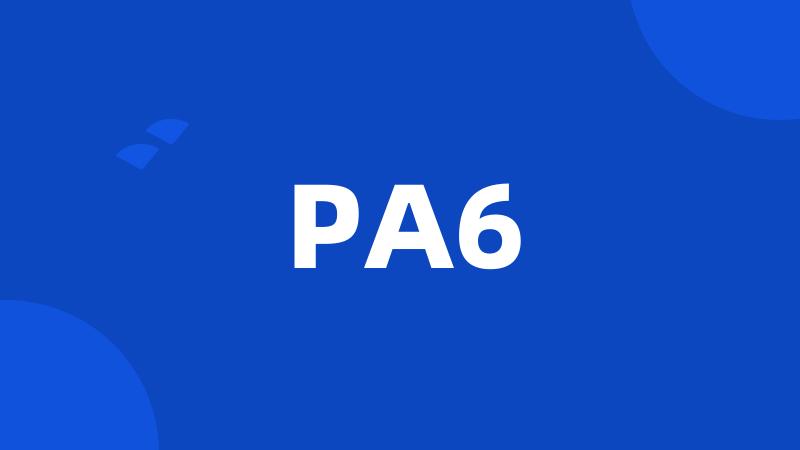 PA6