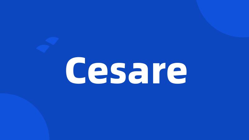 Cesare