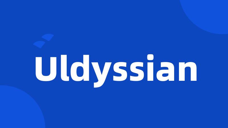 Uldyssian