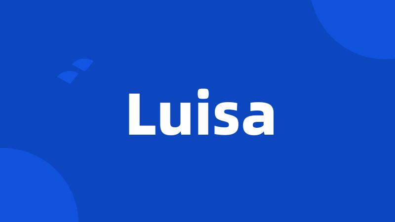 Luisa