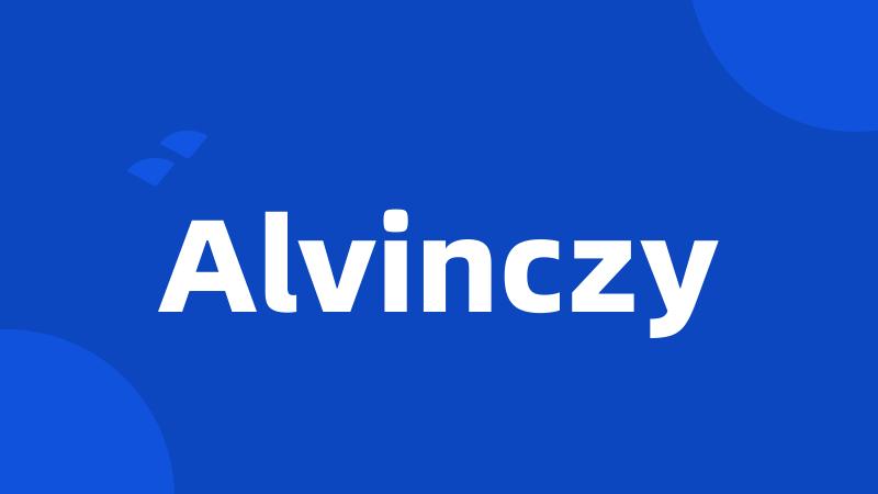 Alvinczy