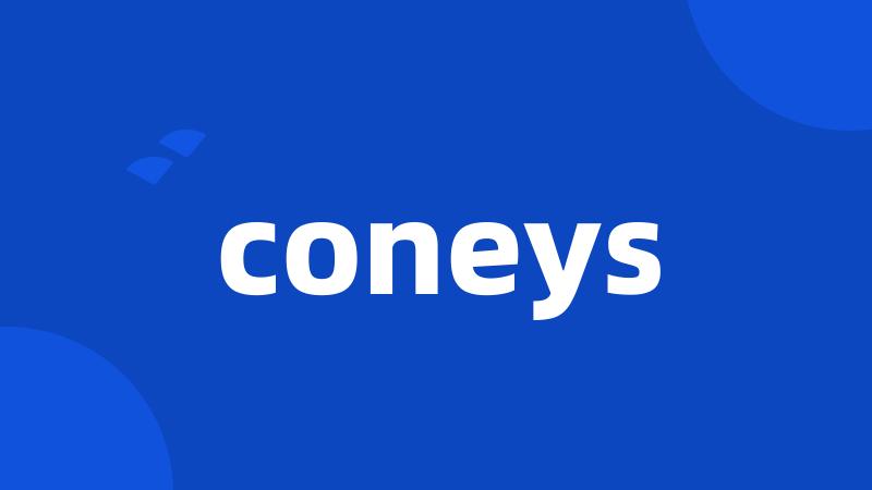 coneys