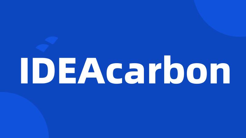 IDEAcarbon