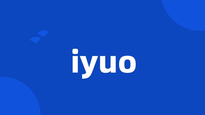 iyuo