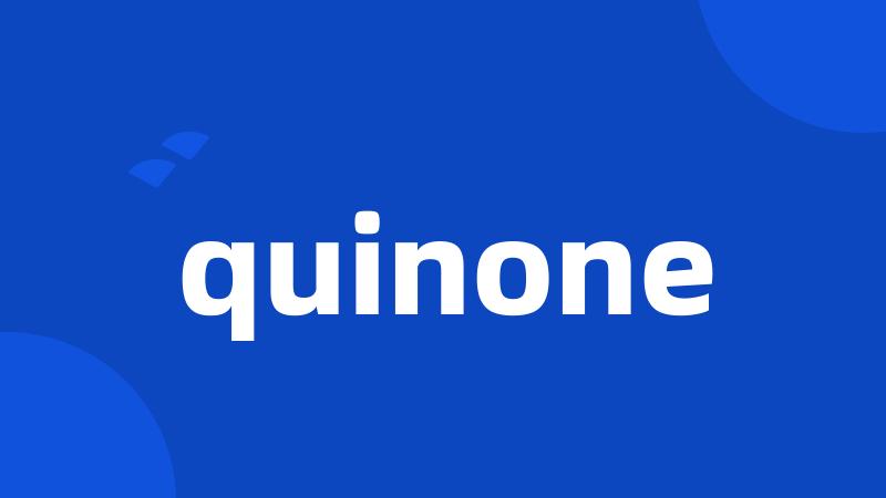 quinone