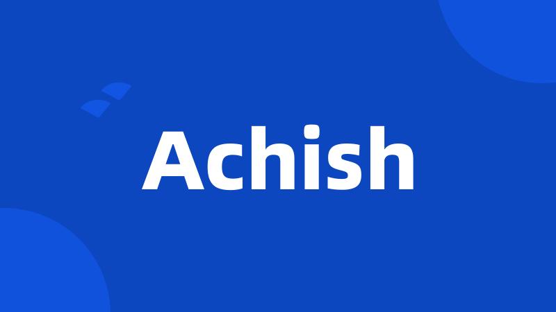 Achish
