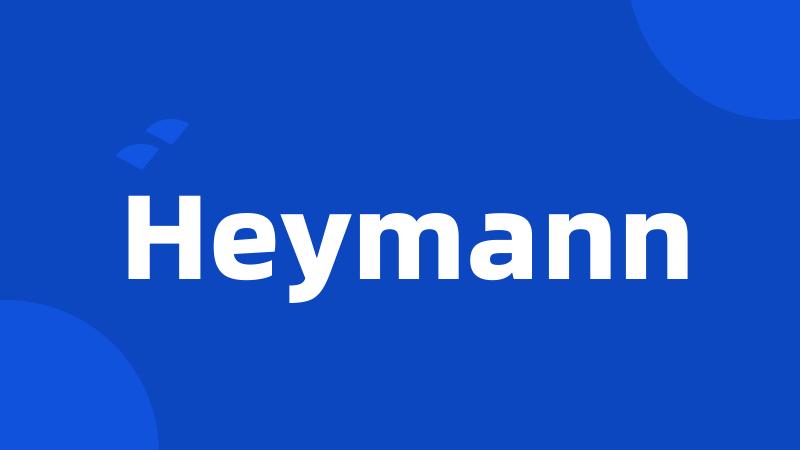 Heymann