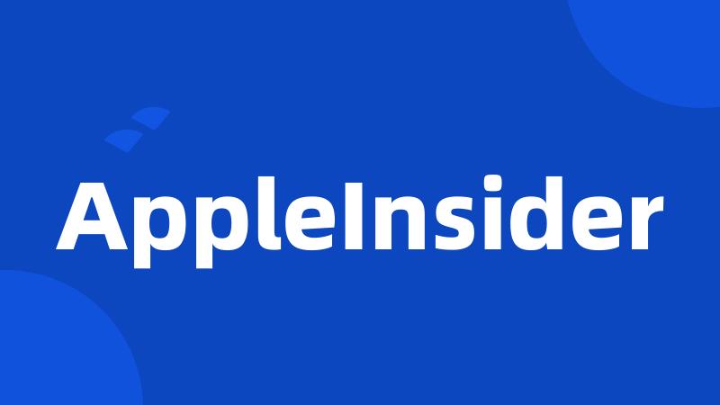 AppleInsider