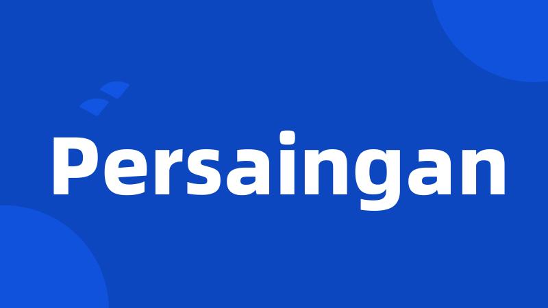 Persaingan