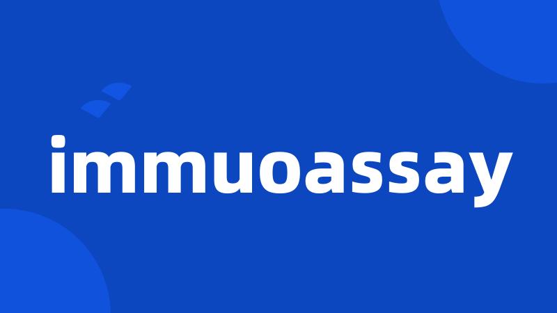 immuoassay