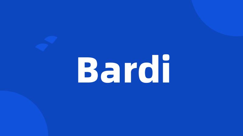 Bardi