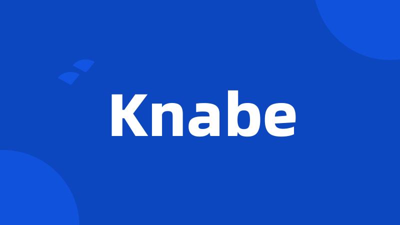 Knabe