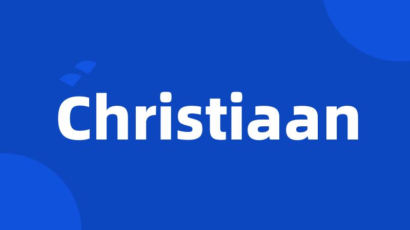 Christiaan